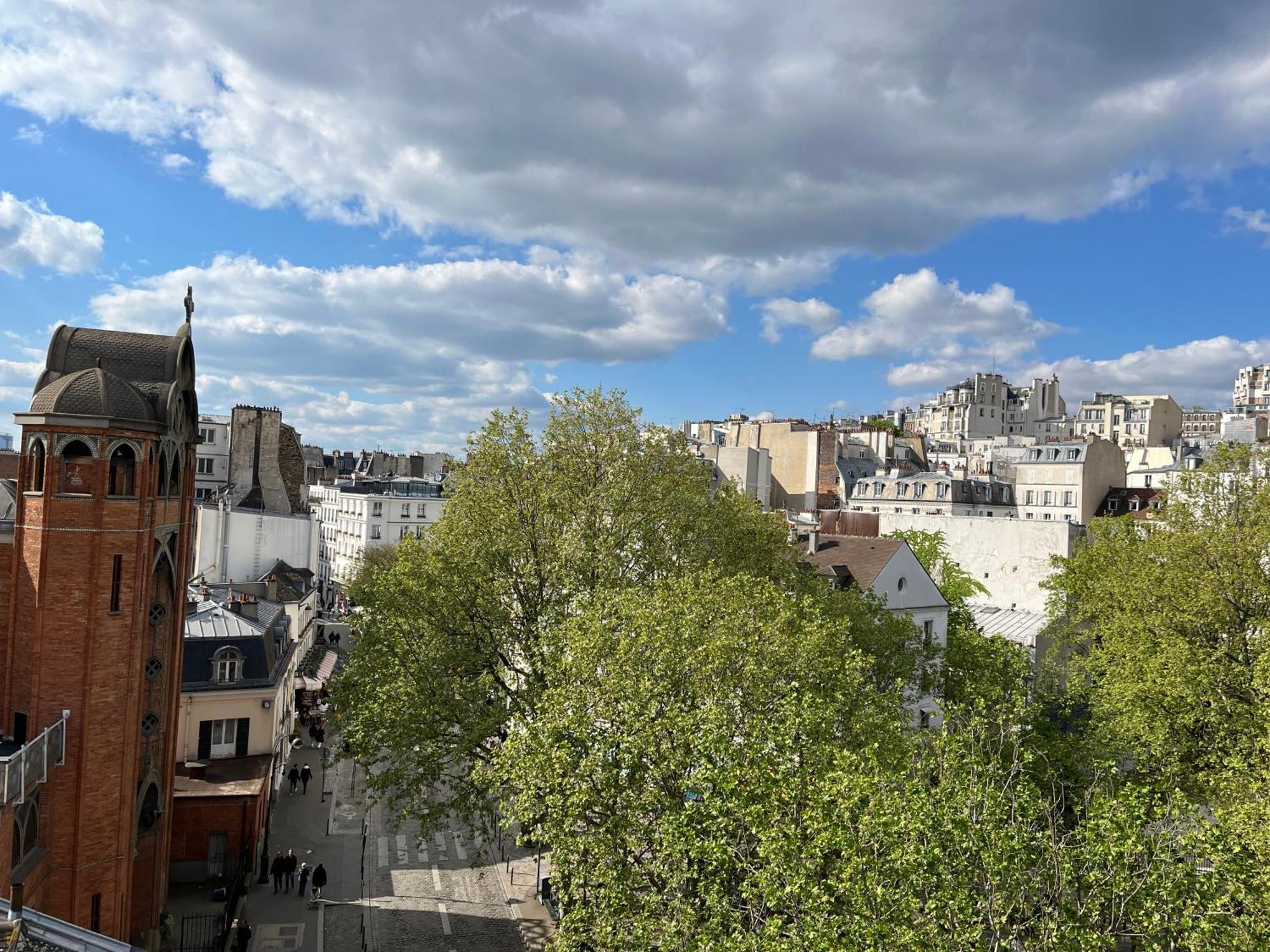 Apartament Montmartre Belle Vue Paryż Zewnętrze zdjęcie