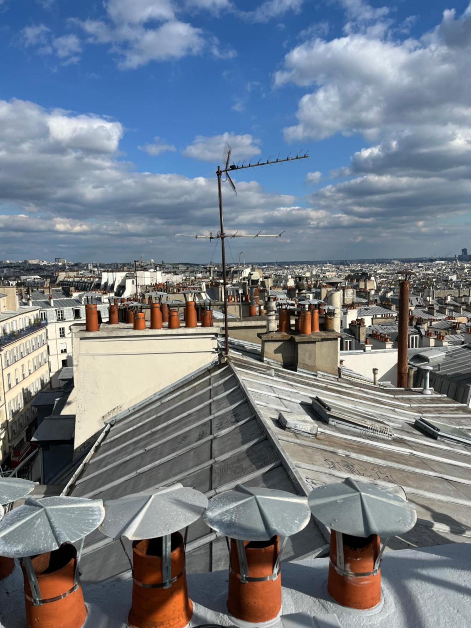 Apartament Montmartre Belle Vue Paryż Zewnętrze zdjęcie