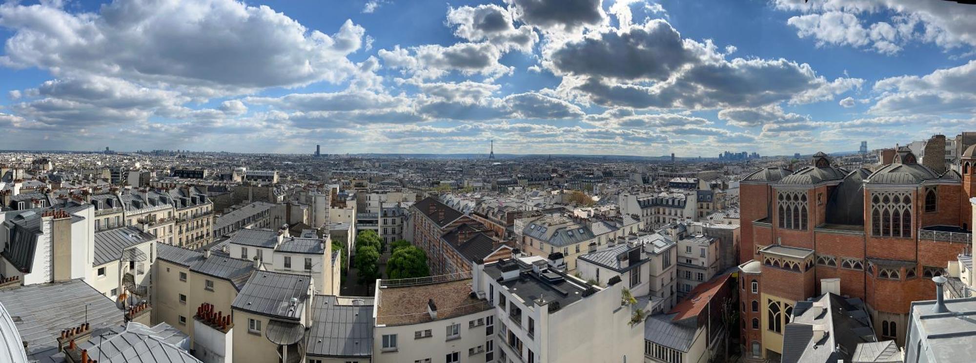 Apartament Montmartre Belle Vue Paryż Zewnętrze zdjęcie