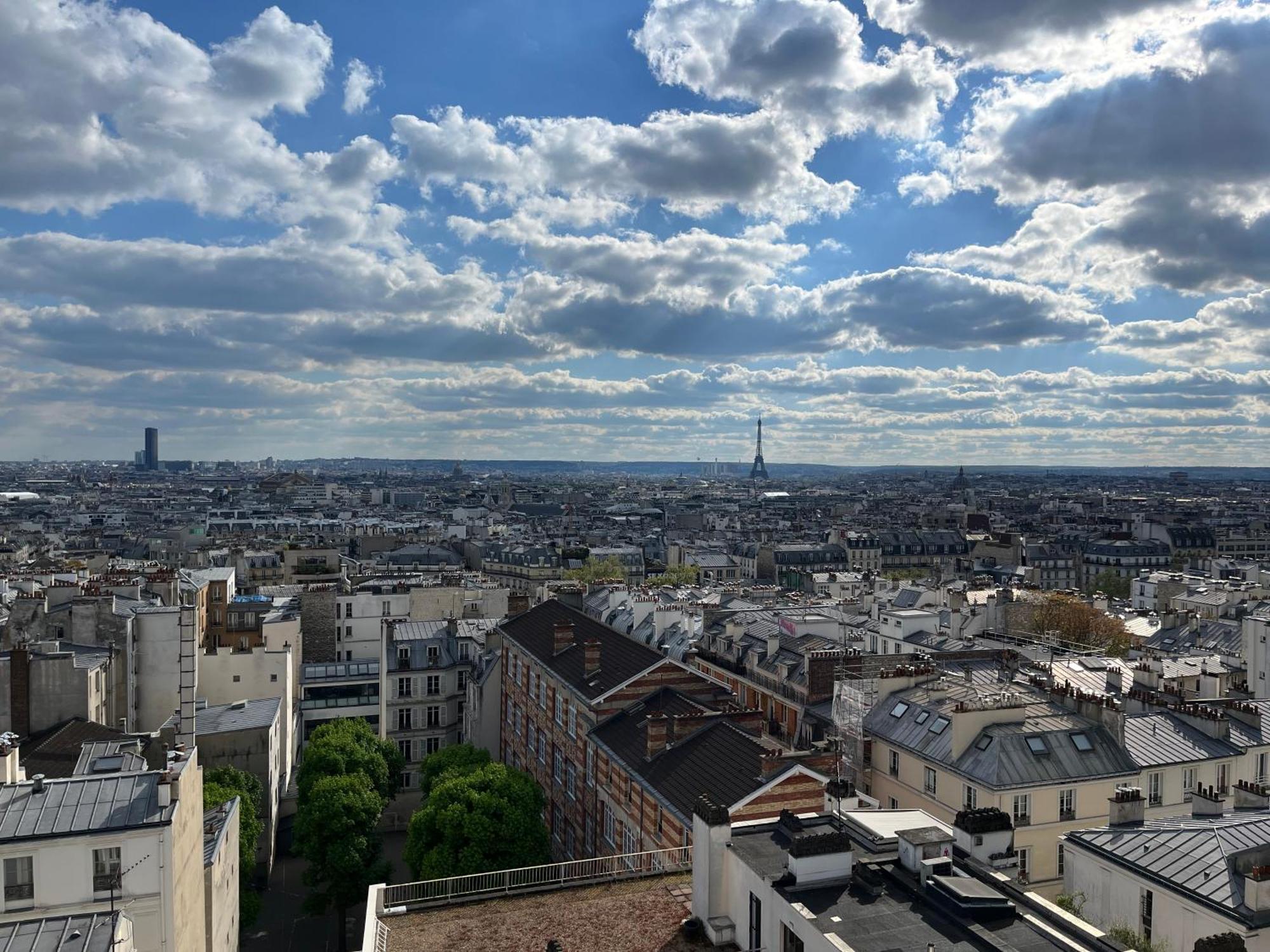 Apartament Montmartre Belle Vue Paryż Zewnętrze zdjęcie