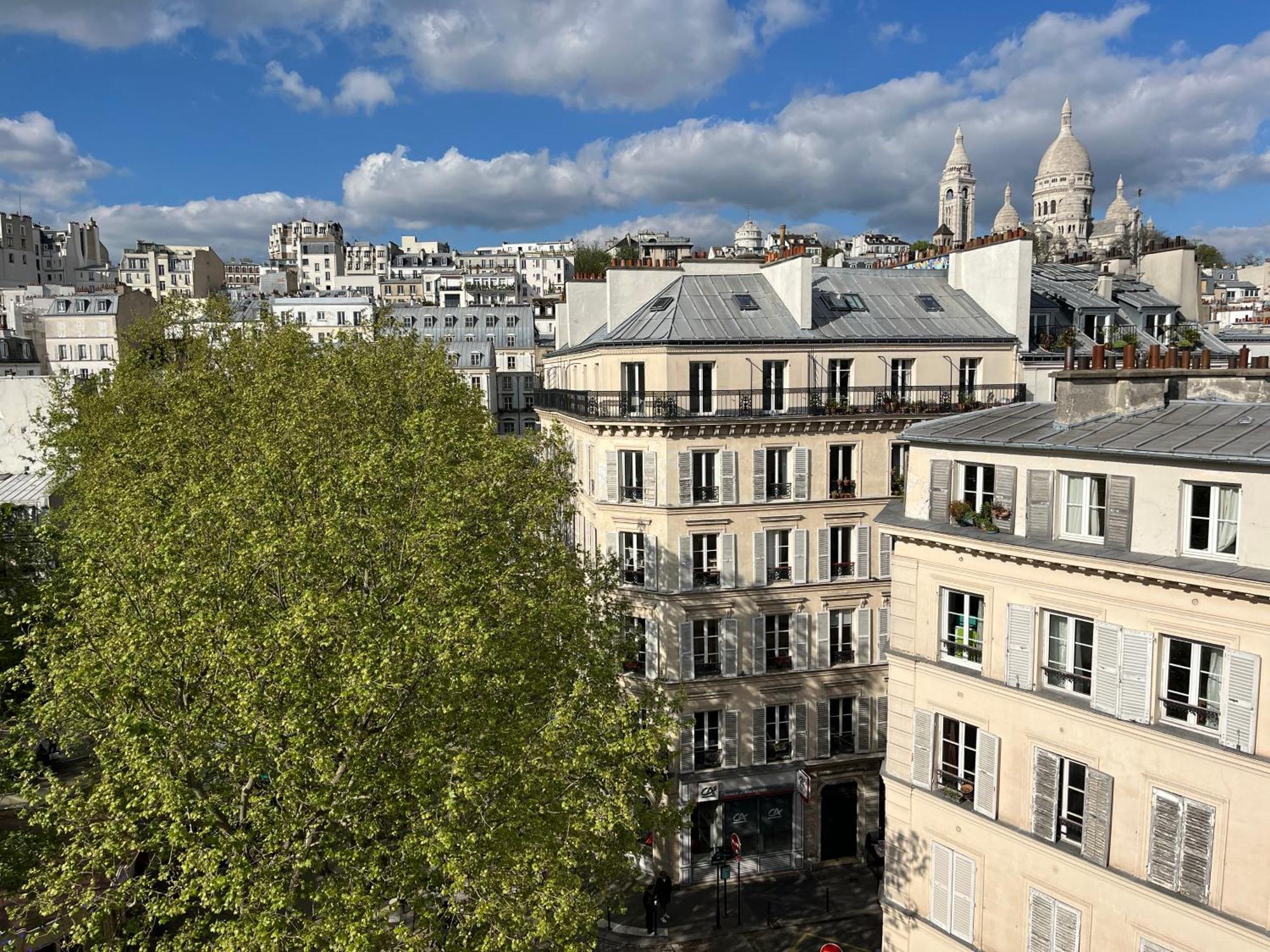 Apartament Montmartre Belle Vue Paryż Zewnętrze zdjęcie