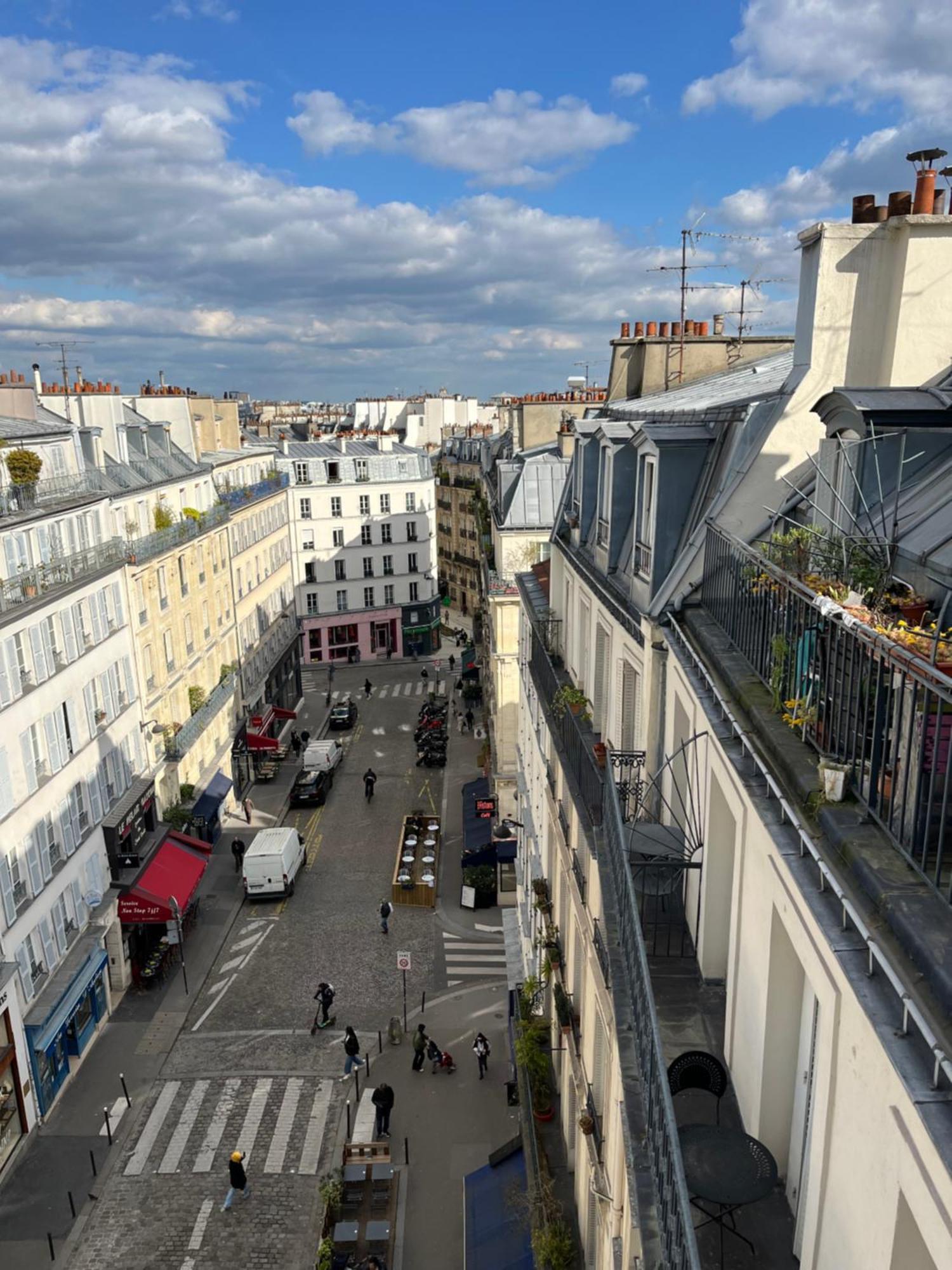 Apartament Montmartre Belle Vue Paryż Zewnętrze zdjęcie