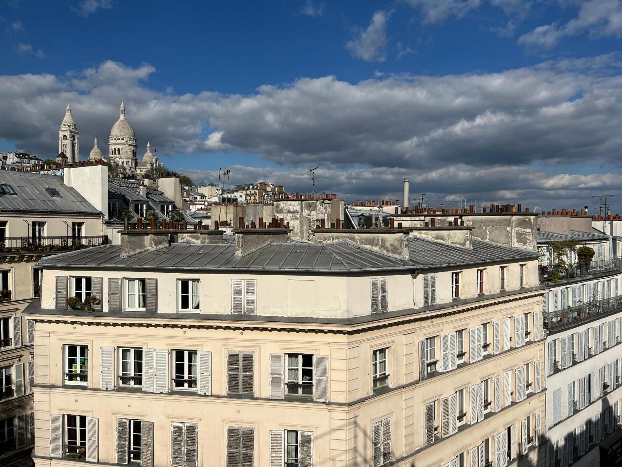 Apartament Montmartre Belle Vue Paryż Zewnętrze zdjęcie