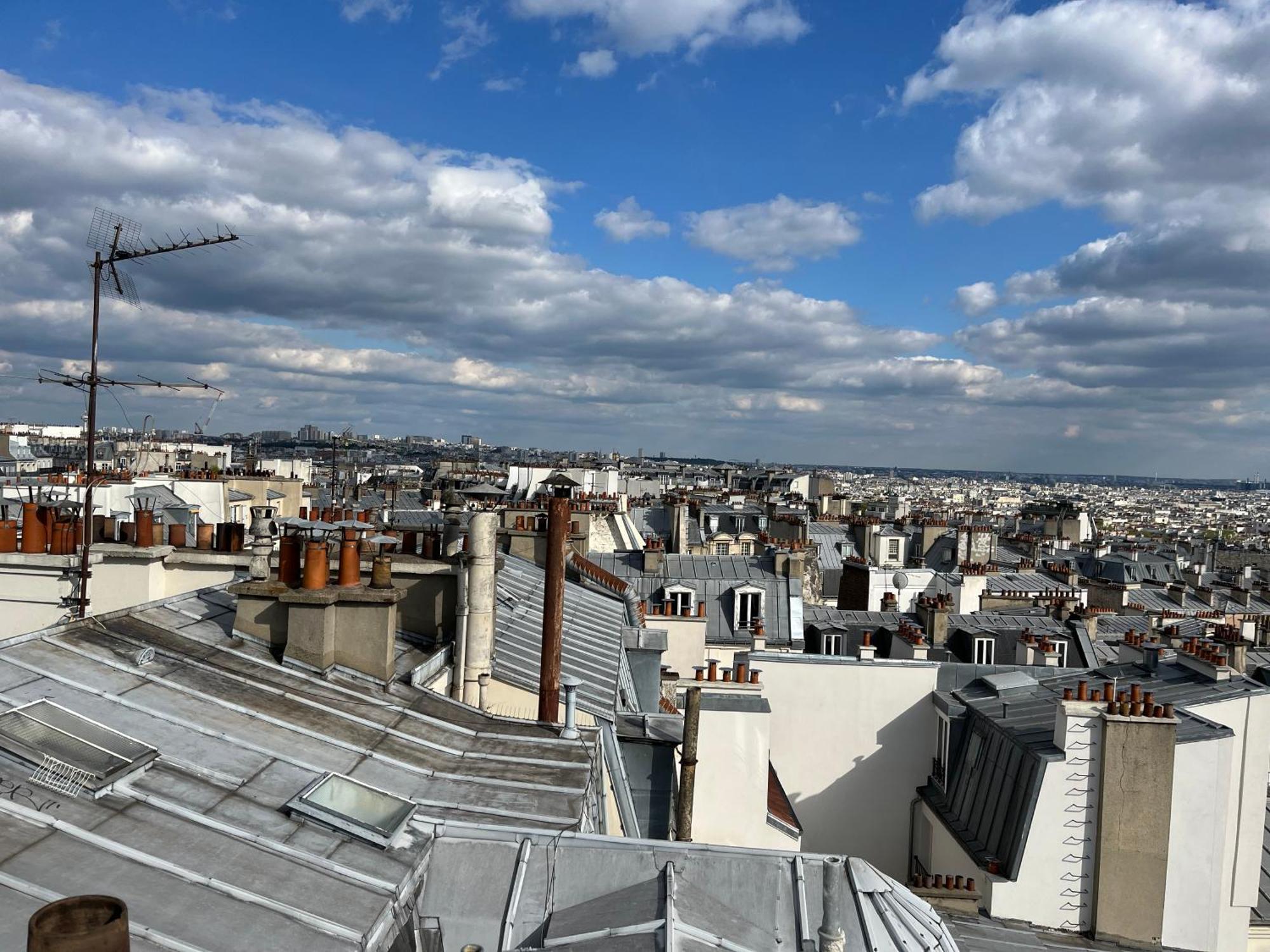 Apartament Montmartre Belle Vue Paryż Zewnętrze zdjęcie